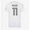 AC Milan Christian Pulisic #11 Auswärtstrikot 2023-24 Kurzarm